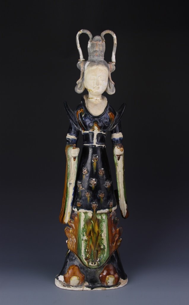 Chinese Sancai Figure Statue (1 of 9)