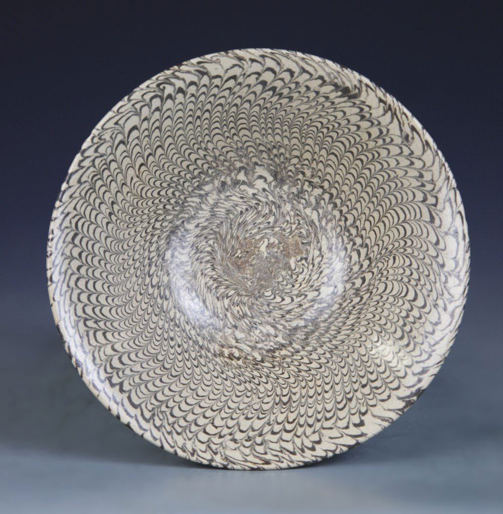 Chinese Marble Glazed Bowl (1 of 4)