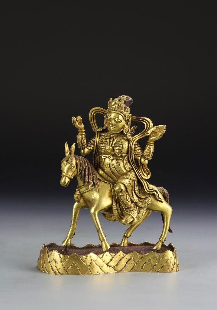 Tibetan Gilt Buddha (1 of 5)