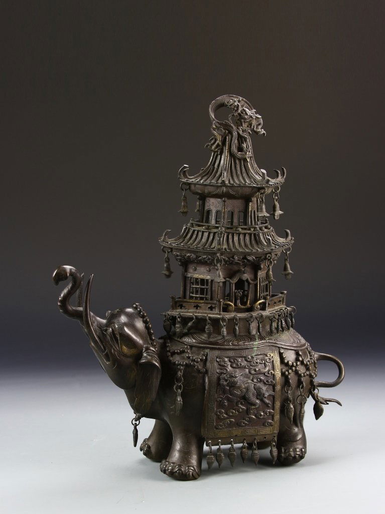 Japanese Bronze Censer (1 of 6)