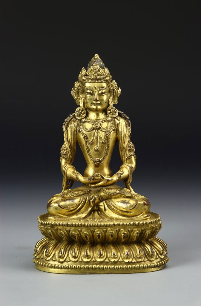 Chinese Bronze Buddha (1 of 9)