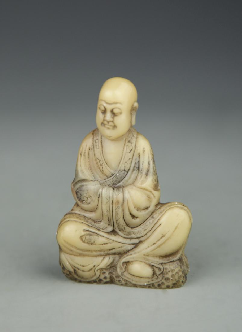 Chinese Shoushan Stone Luohan (1 of 4)