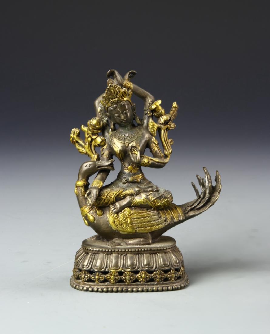 Chinese Gilt Buddha (1 of 5)