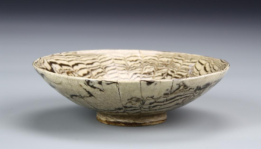 Rare Marble Glazed Bowl (1 of 6)