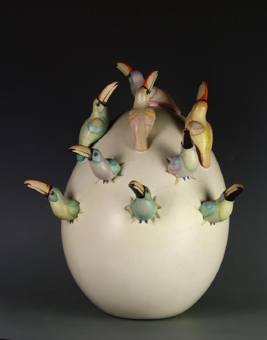 Artistic Egg Sculpture (1 of 5)