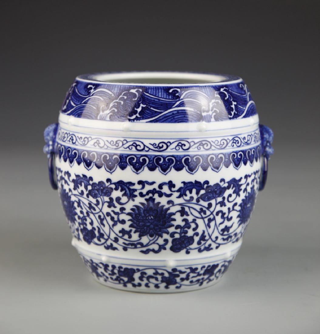 Chinese Blue And White Jar (1 of 5)