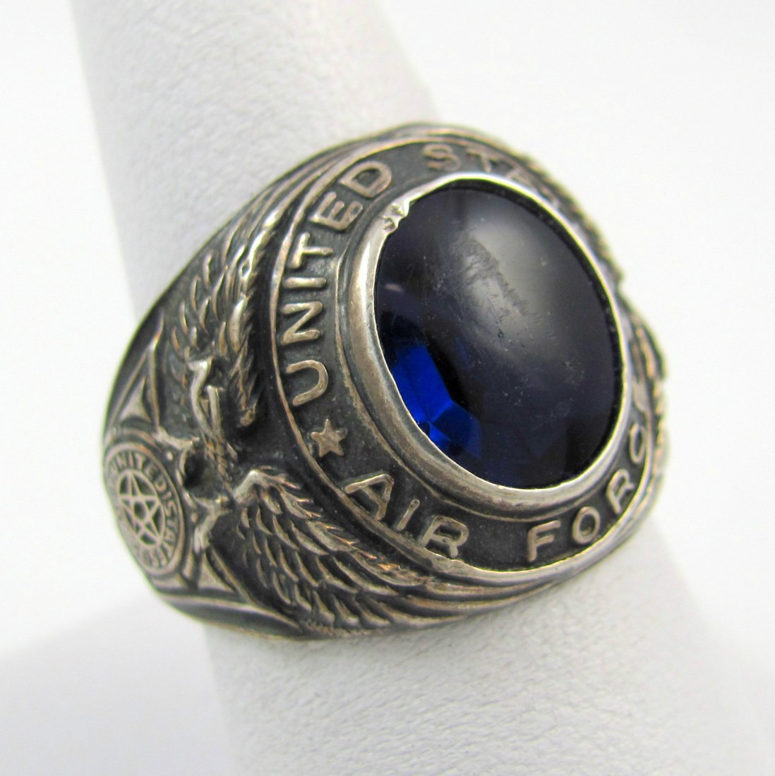 Sterling silver deals air force rings