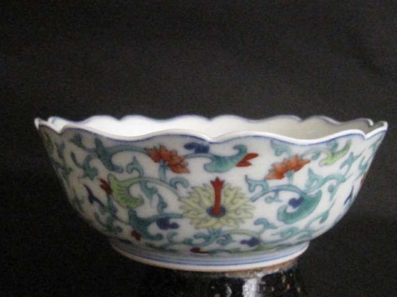 Chinese Ming Chenghau Doucai Bowl 成化