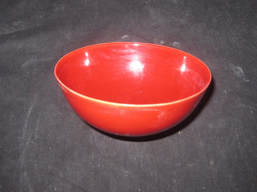 Chinese chenghua red glaze bowl  成化 (1 of 3)