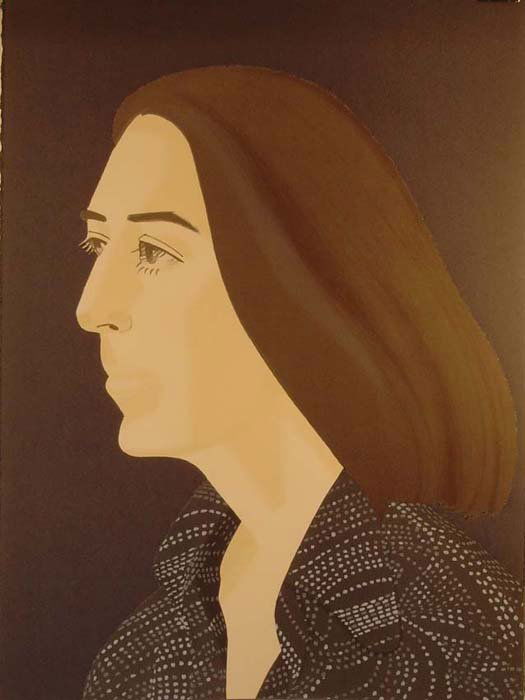 Alex Katz, "Ada": Artist Name: Alex Katz Title: Ada Year: 1979 Edition: Edition Of 120 Medium: Lithograph Dimensions: 30h x 22w in Signed: signed in pencil