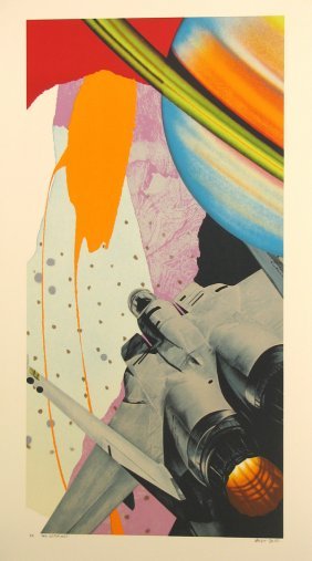 Michael Knigin, "Hail Victorious": Artist Name: Michael Knigin Title: Hail Victorious Year: 1980 Edition: Edition Of 100 (AP) Medium: Lithograph Dimensions: 36h x 20w in Signed: Signed in pencil