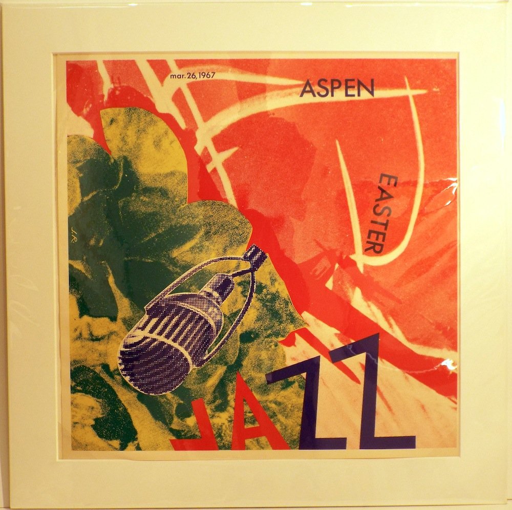 James Rosenquist, "Aspen Jazz": Artist Name: James Rosenquist Title: Aspen Jazz Year: 1967 Edition: Open Medium: Silkscreen Dimensions: 25.75h X 25.75w in Signed: Unsigned