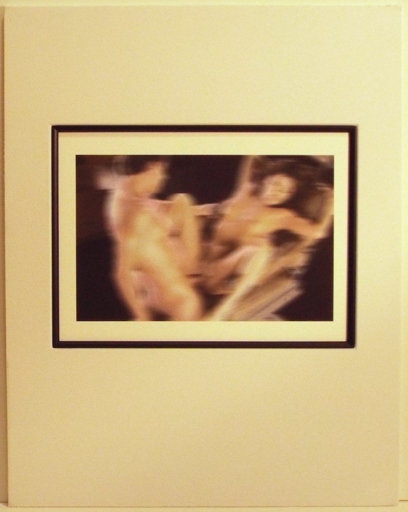 Thomas Ruff, "Nude Couple EM 08": Artist Name: Thomas Ruff Title: Nude Couple EM 08 Year: 2001 Edition: 17/50 Medium: Color Iris Print Dimensions: 29.5h X 23.5w in. sheet size/Image 9.75h X 15w in Signed: Pencil sign