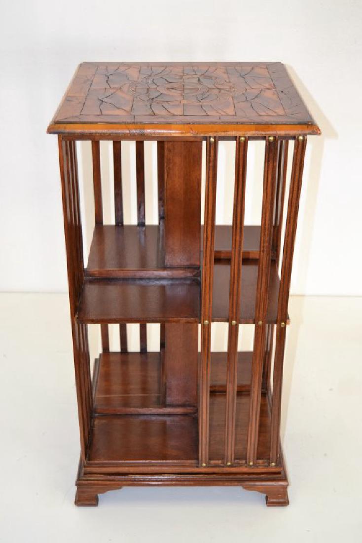 English 19th Century Revolving Bookcase (1 of 5)