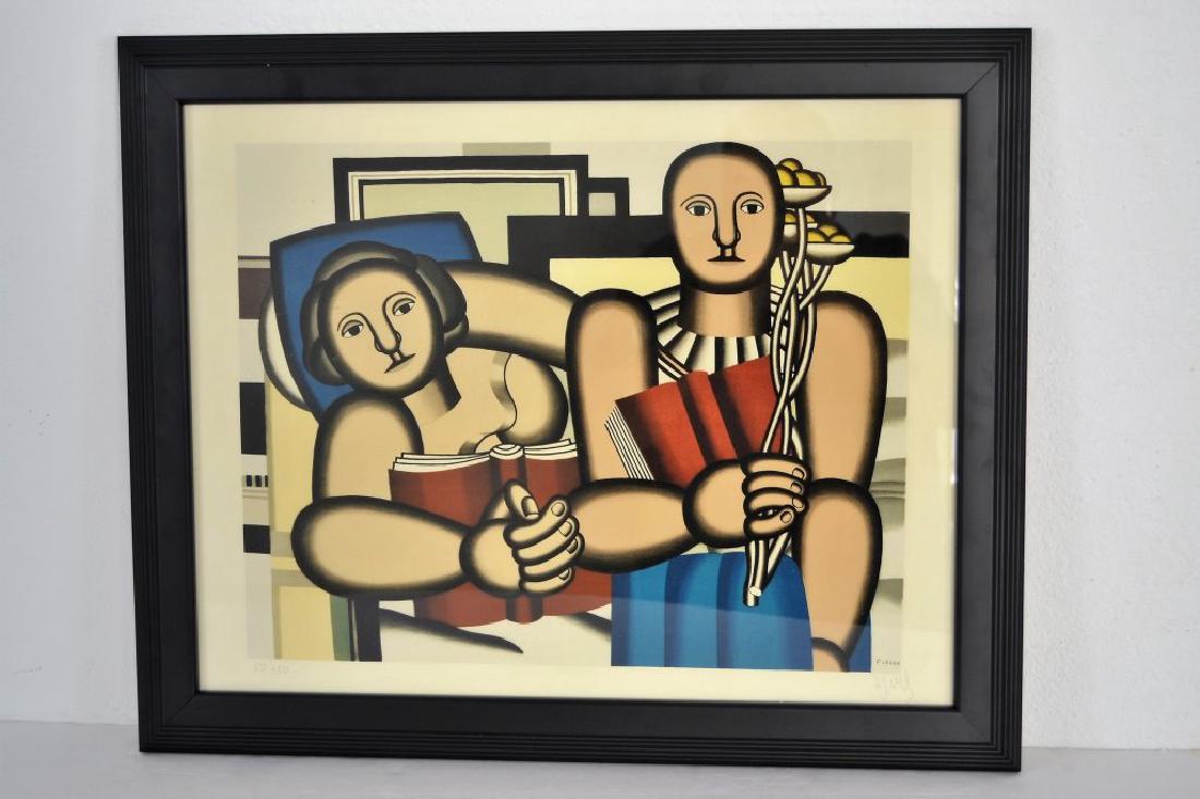 Fernand Leger "La Lecture" Pencil Signed (1 of 5)