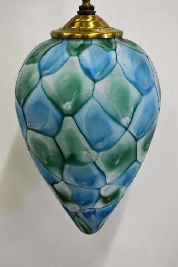 Fratelli & Toso "Nerox" Blue Chandelier (1 of 3)