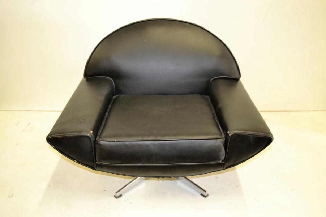 Johannes Anderson Black Leather Chair (1 of 3)
