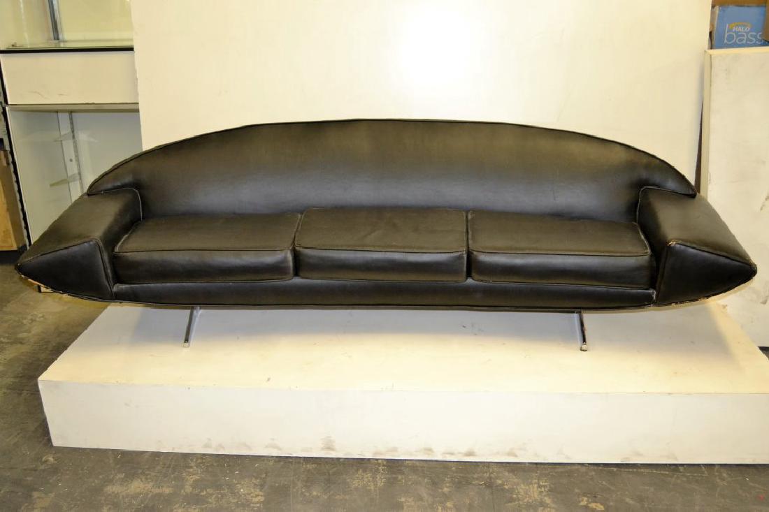 Johannes Anderson Black Leather Sofa (1 of 4)