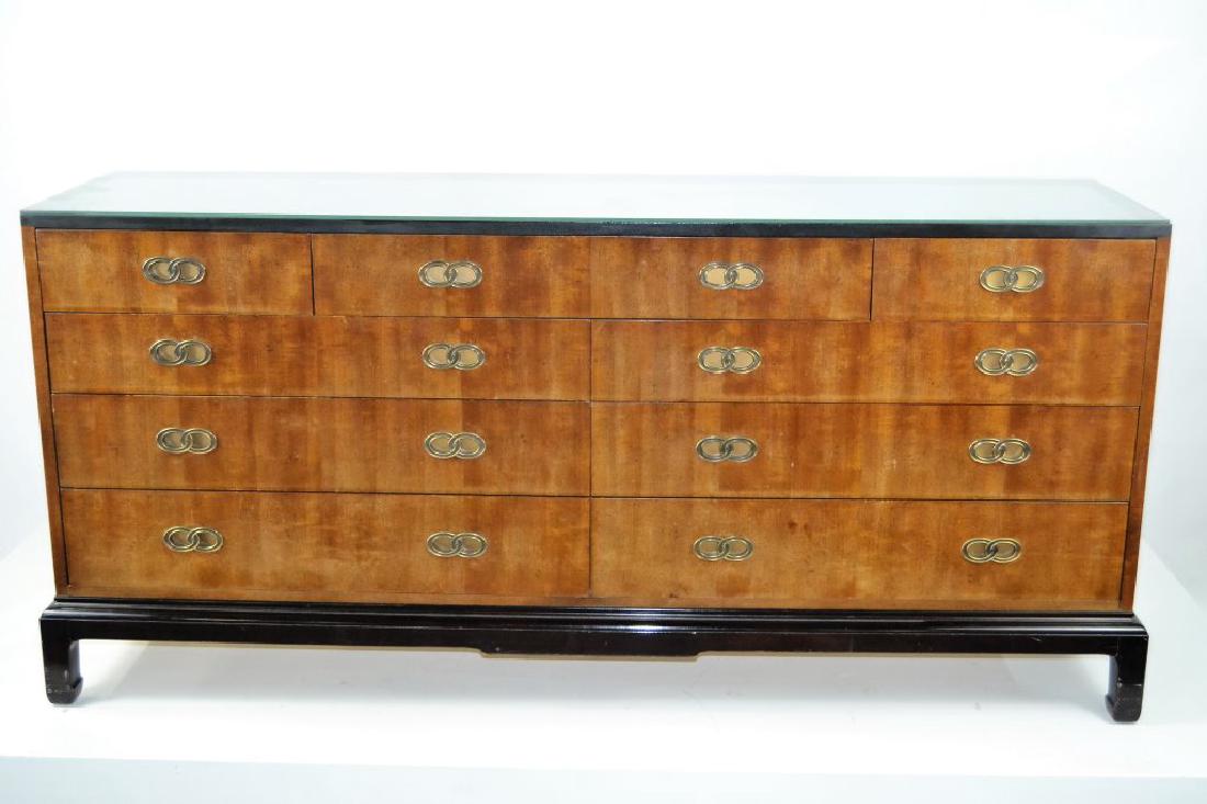 Henredon Asian Inspired Dresser: 33 in H - 18 in D - 70 in L