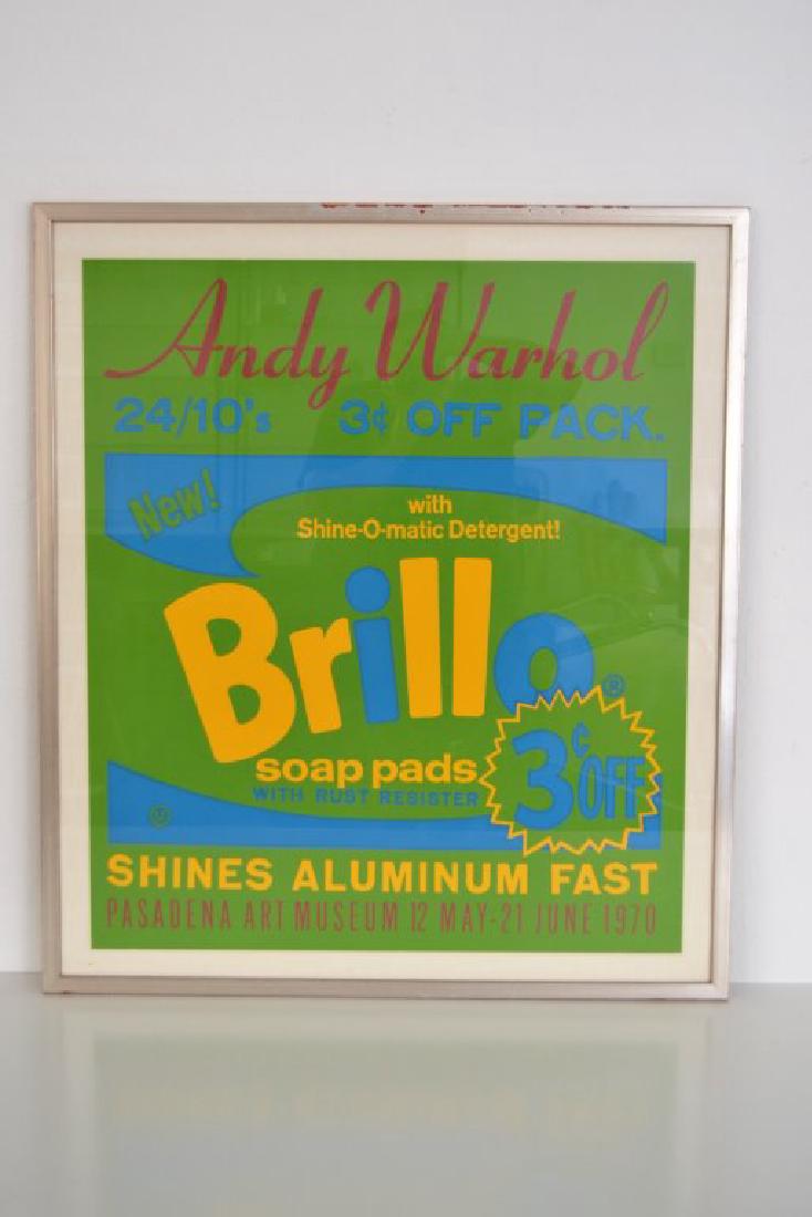Andy Warhol Brillo Silk Screen (1 of 4)