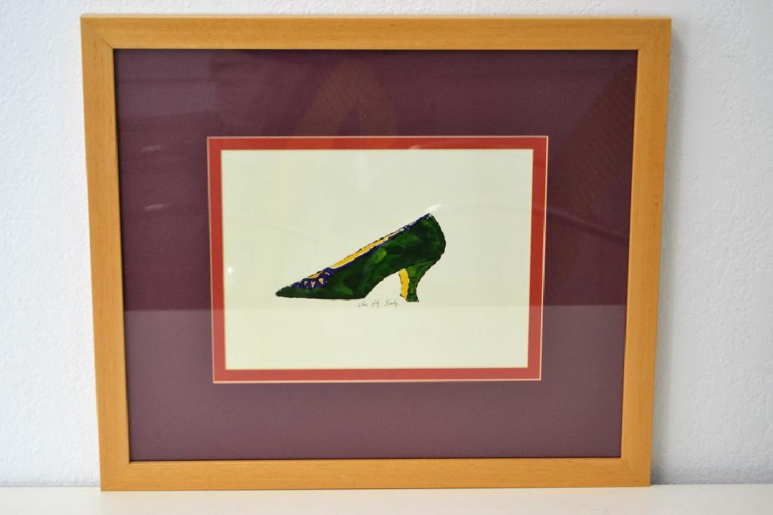 Andy Warhol Shoe Print (1 of 3)