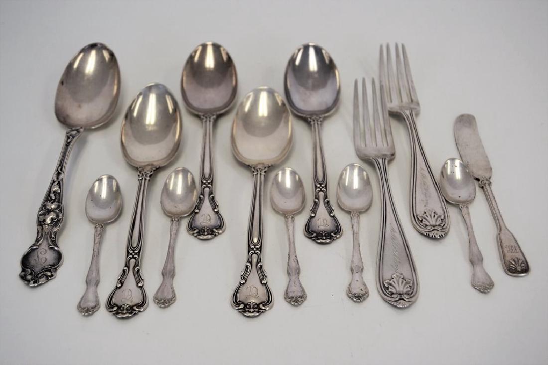 13 Piece Sterling Flatware - Marked (1 of 9)