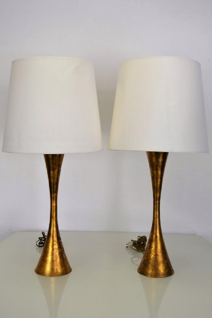 Stewart Ross James for Hansen Gilt Table Lamps (1 of 6)