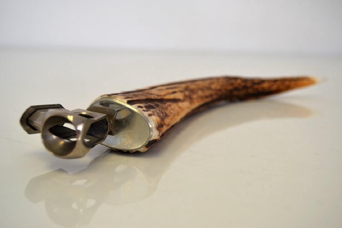 Horn Cigar Cutter: 11 in H - w in W at Widest Point