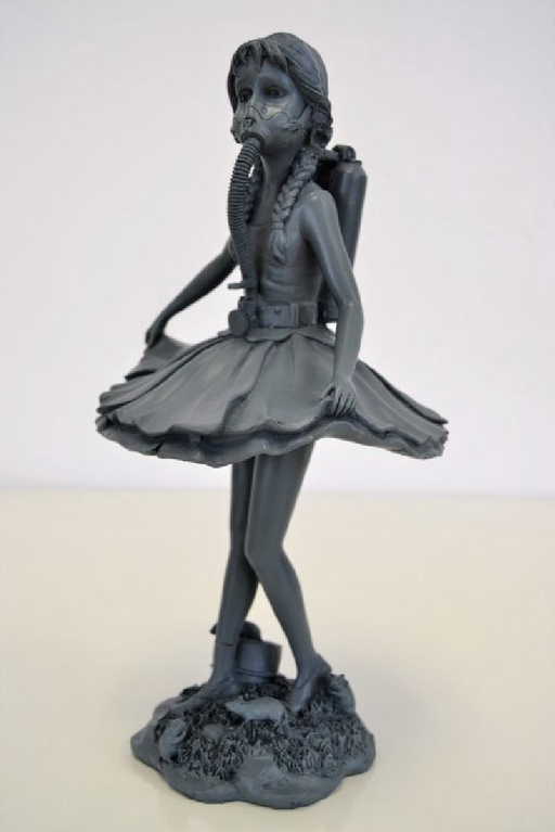 Banksy Black Rat Uk Ballerina Signed