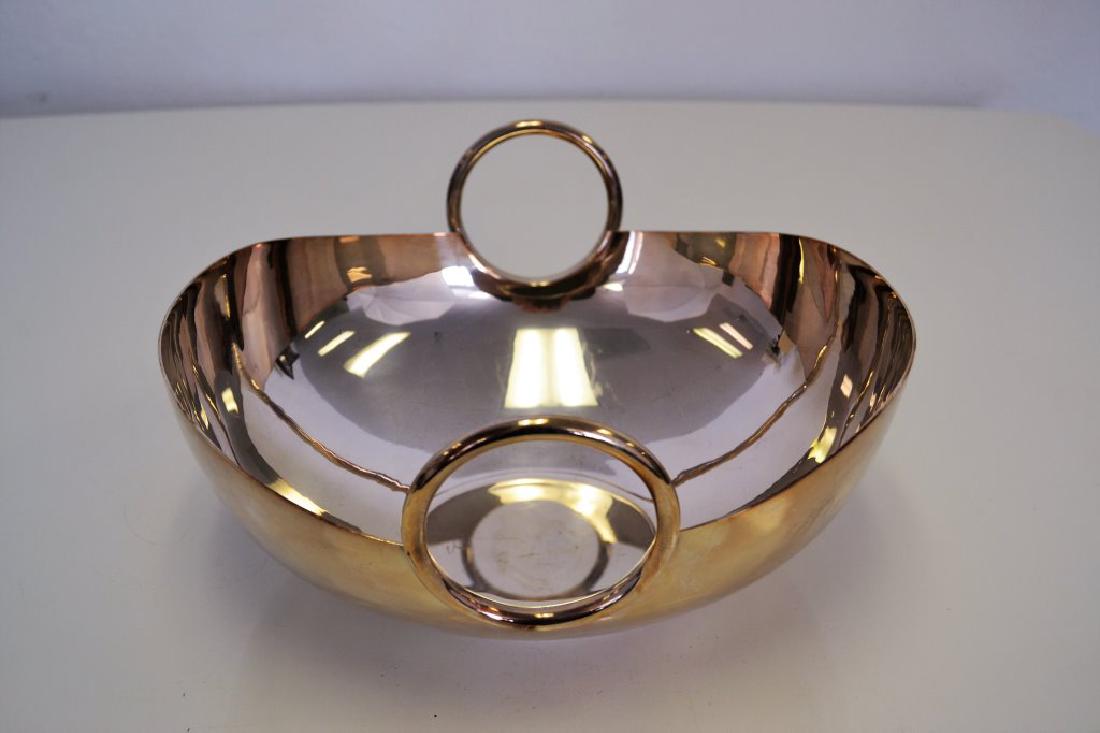 Italian Large Silver Plated Center Bowl (1 of 5)