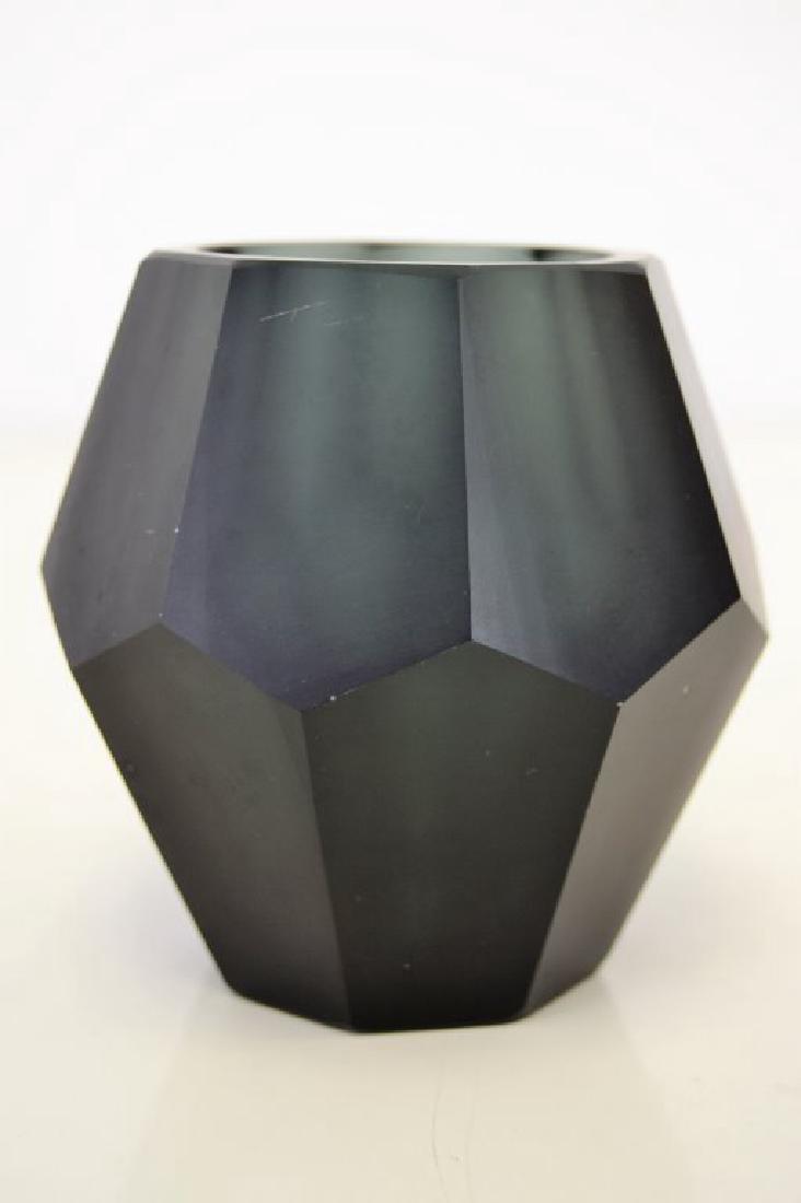Josef Hoffman for Moser Style Glass Vase (1 of 4)