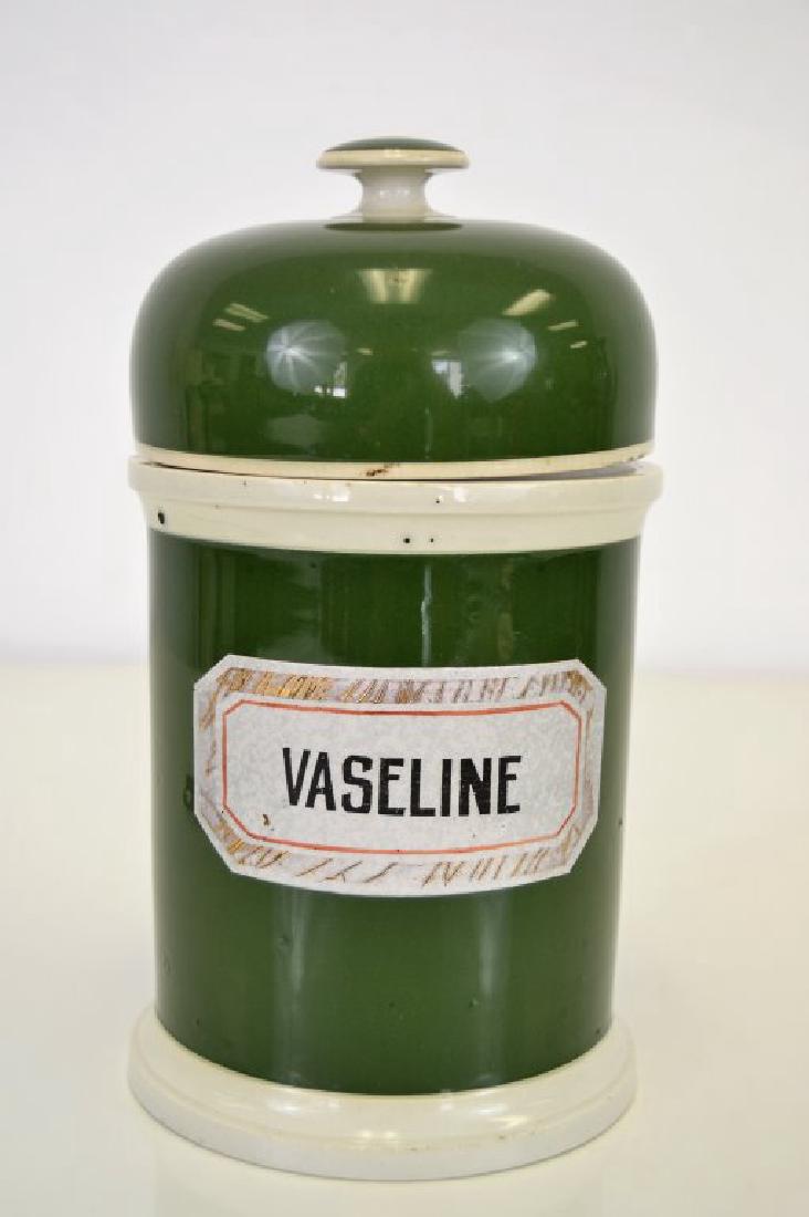 Antique French Green Apothecary Jar (1 of 9)