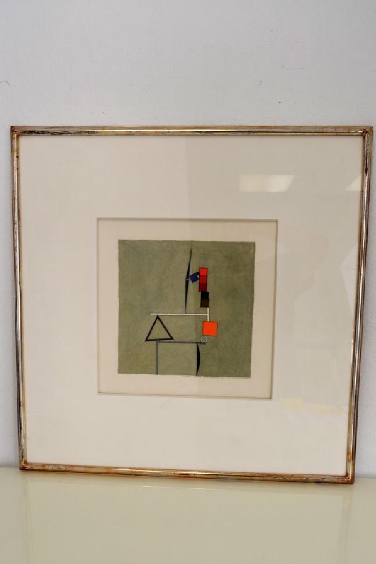 Fletcher Benton Watercolor - Signed (1 of 5)