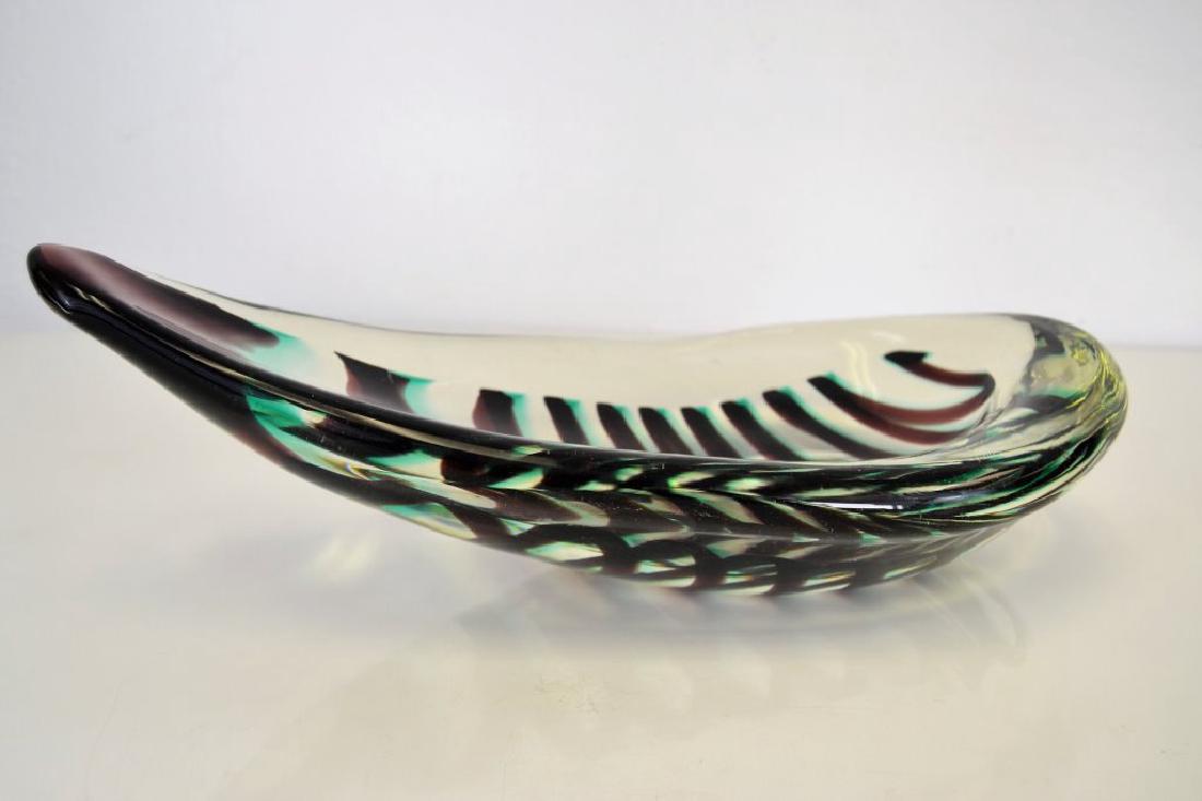 Archimede Seguso Large Glass Center Bowl (1 of 4)