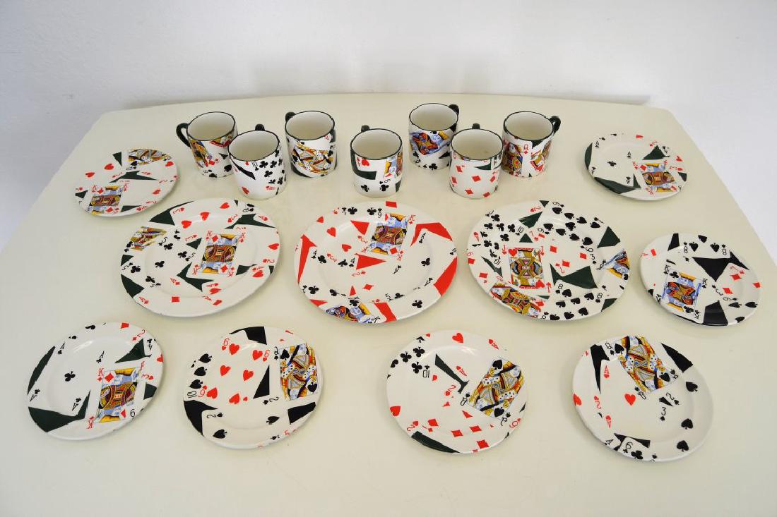 Gucci Playing Card Luncheon Set - 17 Pc - Marked (1 of 9)