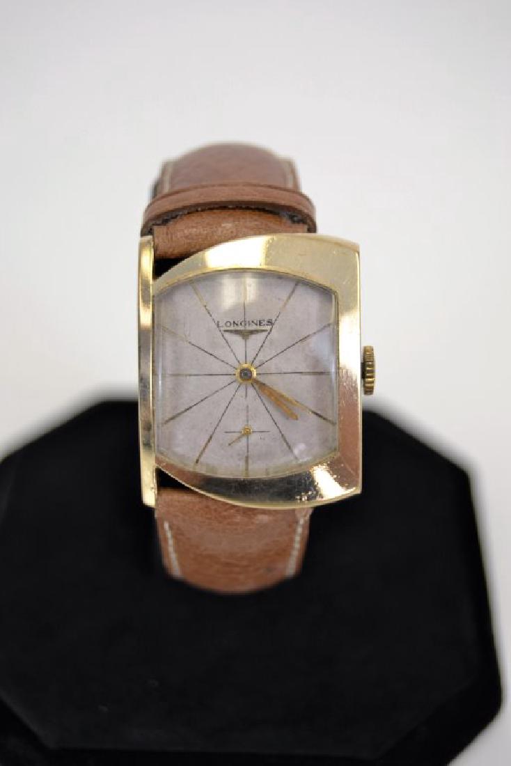 Longines Gold Filled Asymetrical Mans Watch (1 of 5)