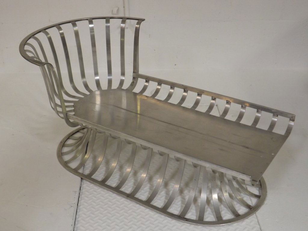 Aluminum Woodard Chaise: Nice