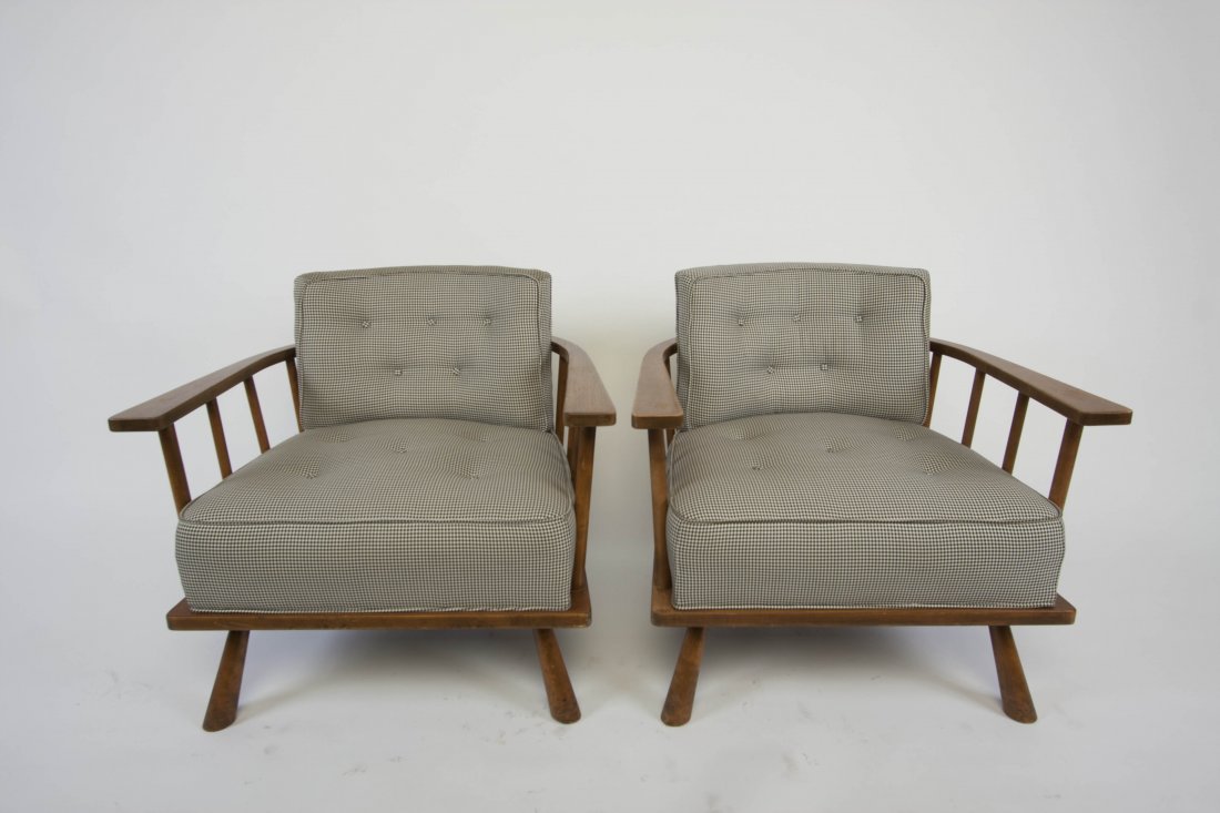 Robsjohn Gibbings Barrel Chairs: Nice. Documented.