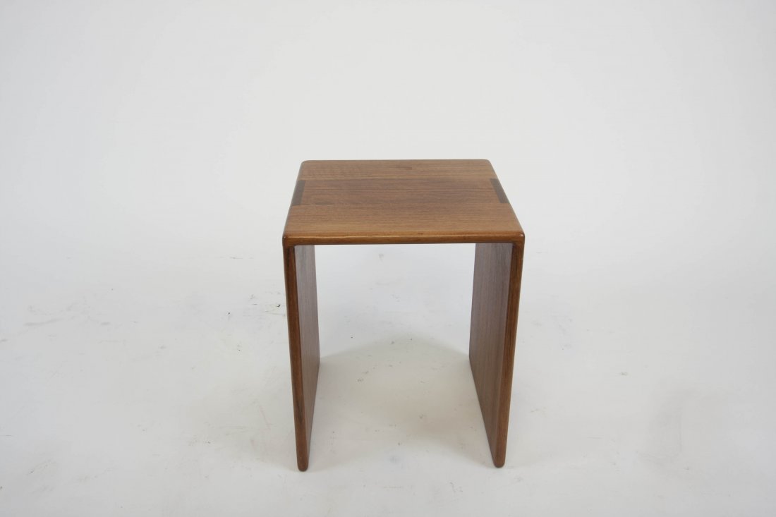 Gerald McCabe Dovetailed Side Table: Documented.