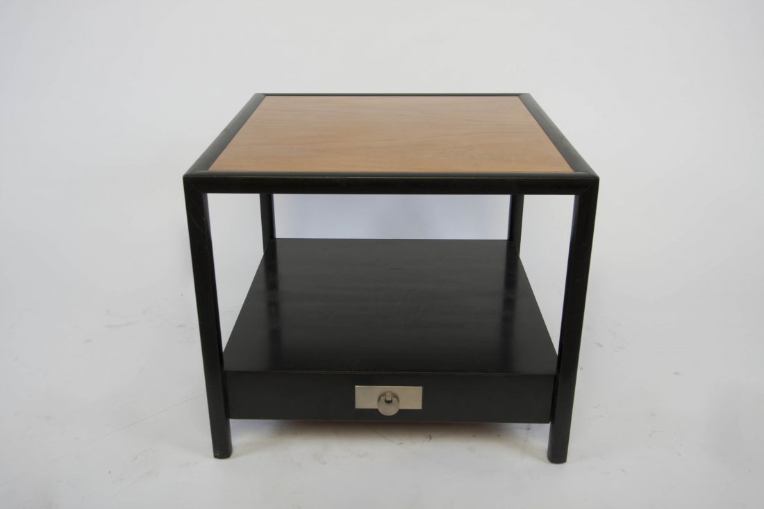 Michael Taylor for Baker Side Table: Labelled.