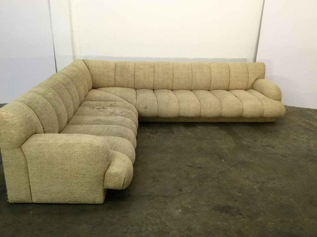 Steve Chase Custom L-Shape Sofa Long Section (1 of 9)