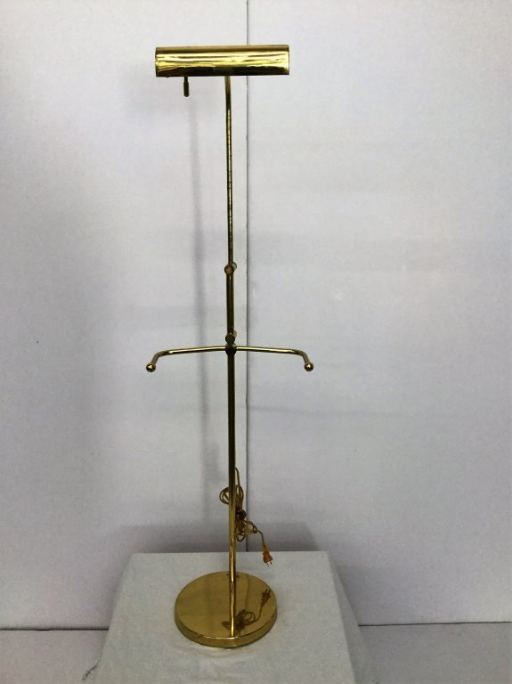 Frederick Cooper Adjustable Brass Easel Lamp (1 of 4)
