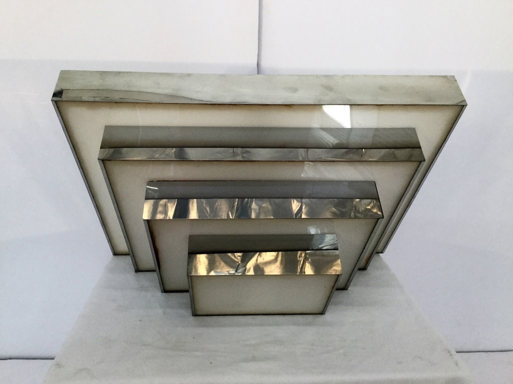 Chrome Multi Tiered Chandelier: 18" X 24" (Keywords Search): Eames, Noguchi, Nakashima, Crespi, Maison Jansen, Karl Springer, Tommi Parzinger, Billy Haines, Dorothy Draper, Charles Hollis Jones, Hollywood Regency, Mid Century Modern