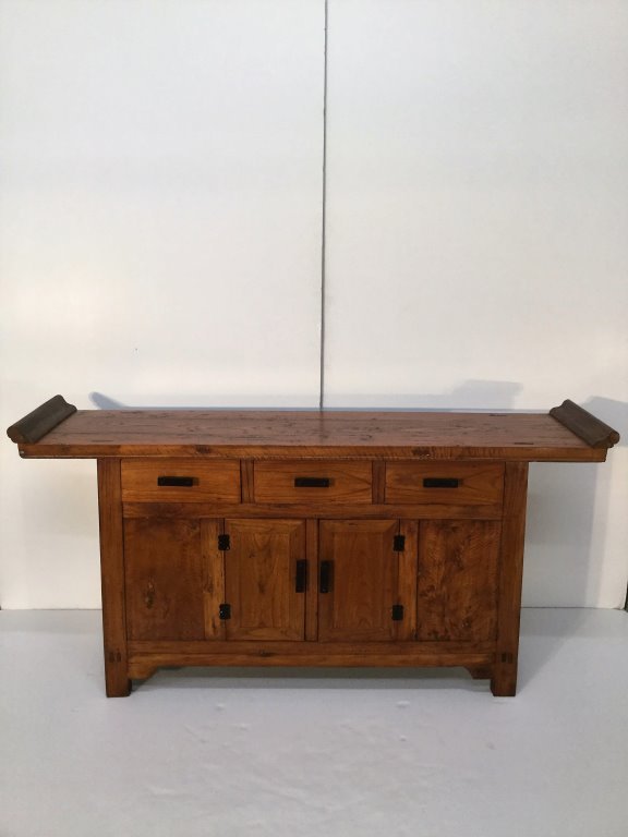 Chinese Camphor Two Door Cabinet (1 of 5)