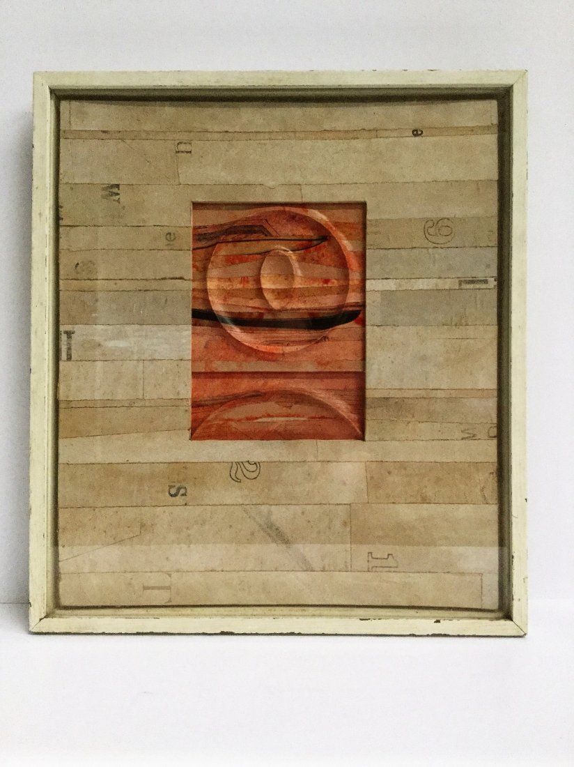 Robert Courtright  "Collage Relief" 1963 (1 of 4)