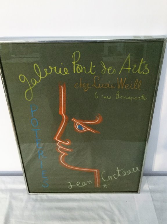 Jean Cocteau Poster for Poteries (1 of 4)