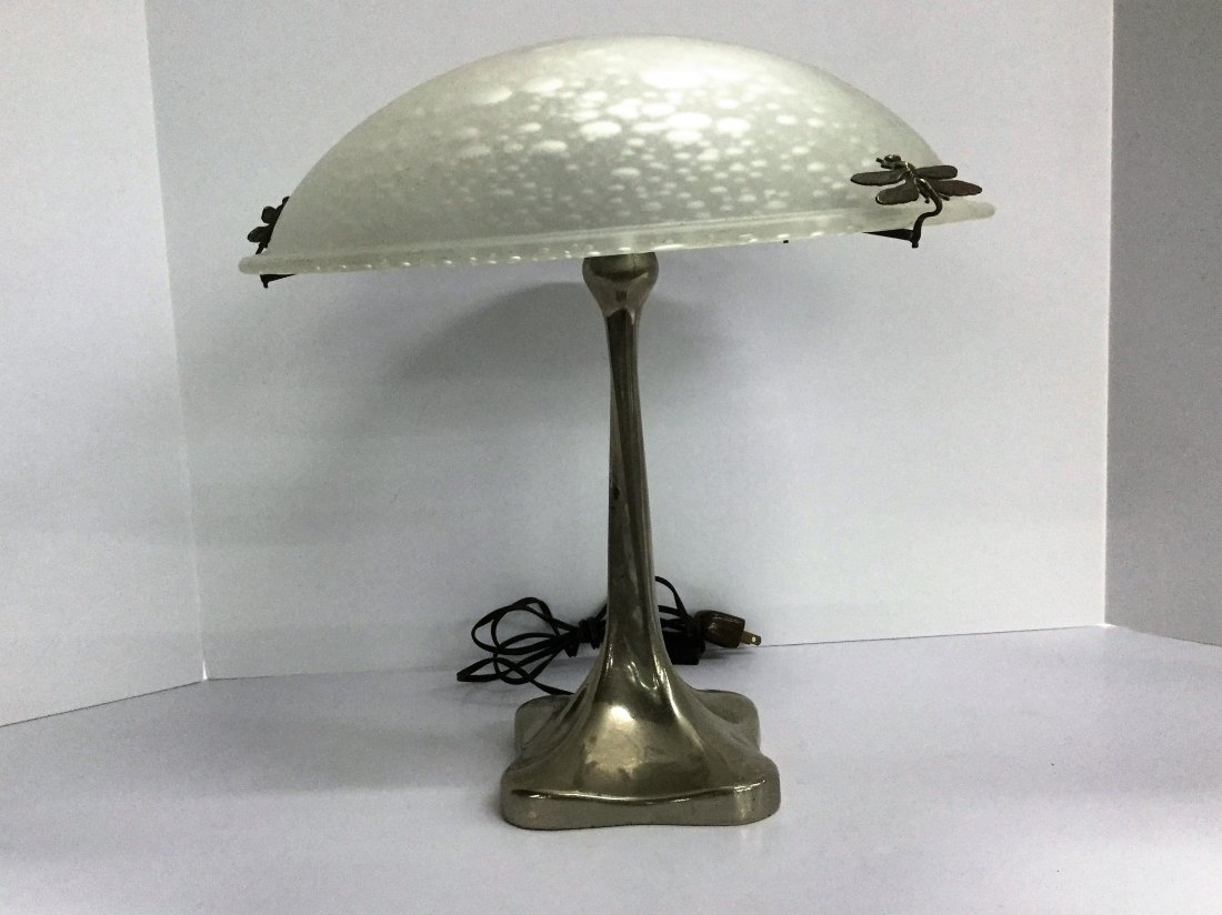 French Table Lamp by Lumiere DeNancy With Fireflys (1 of 7)