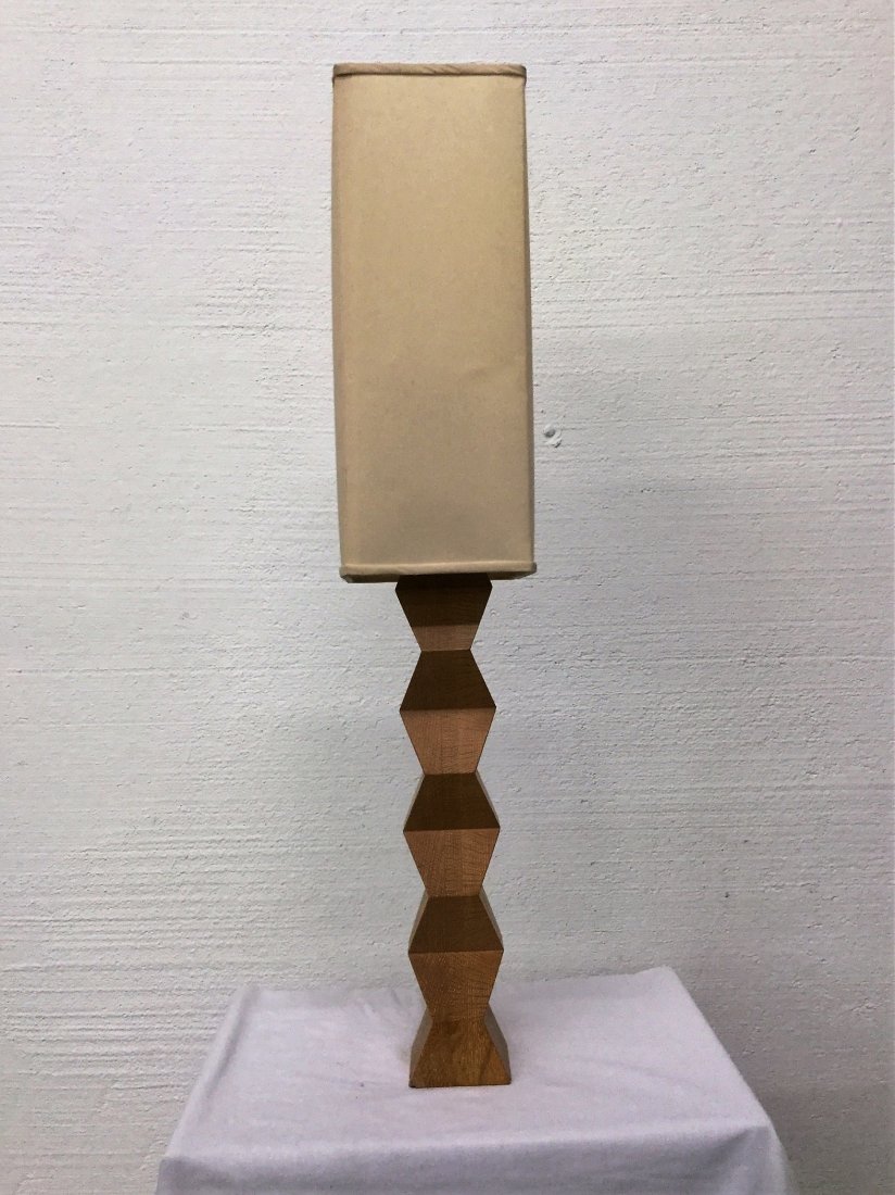 Angelo Donghia Wood Lamp (1 of 6)
