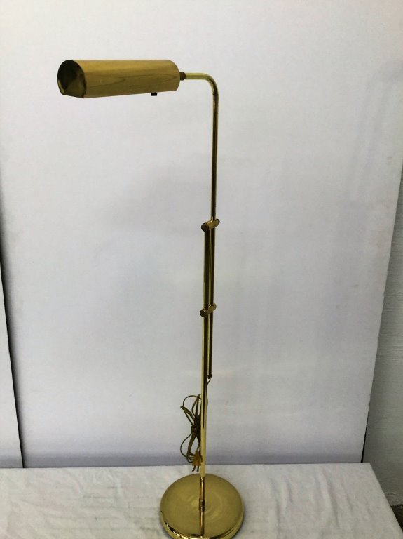 Adjustable Brass Floor Lamp (1 of 3)