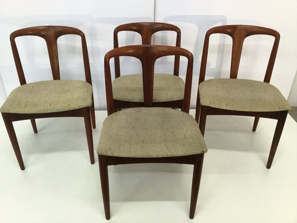 Set of Four Danish Chairs (1 of 4)